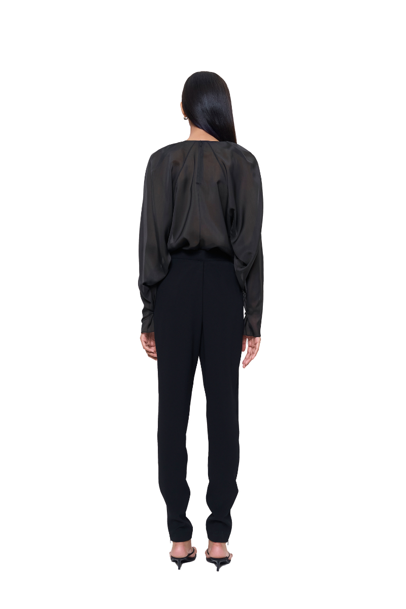 ERIN TOP IN BLACK - CULT MIA