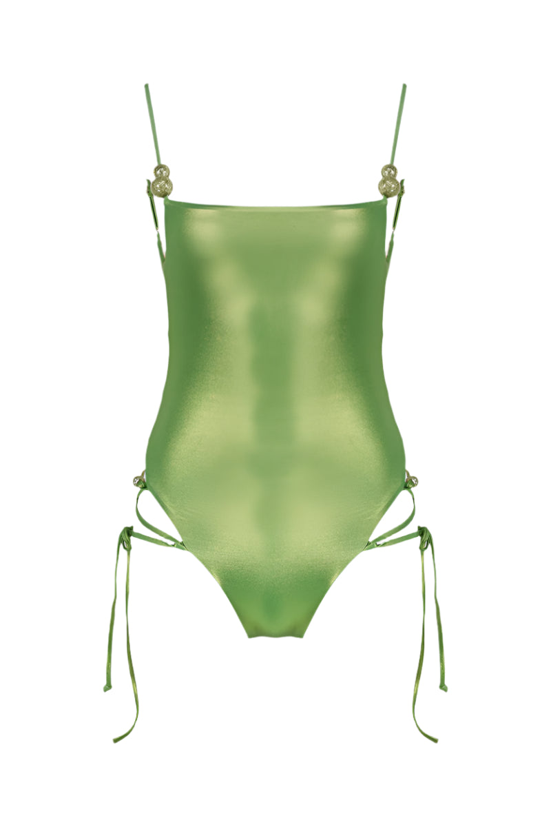 FREY ONE PIECE IN GREEN - CULT MIA