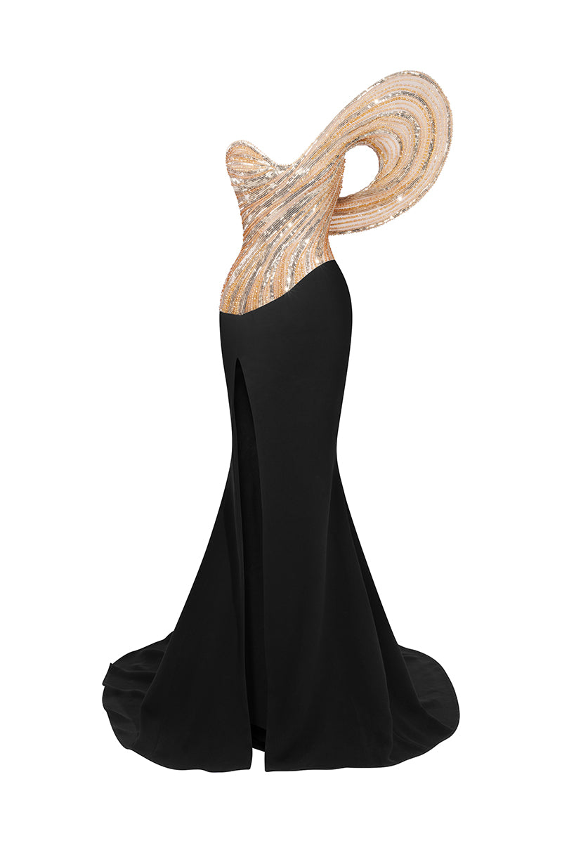 BLACK TIE MAJESTY GOWN | CULT MIA | Le Thanh Hoa BLACK TIE MAJESTY GOWN | CULT MIA | Le Thanh Hoa
