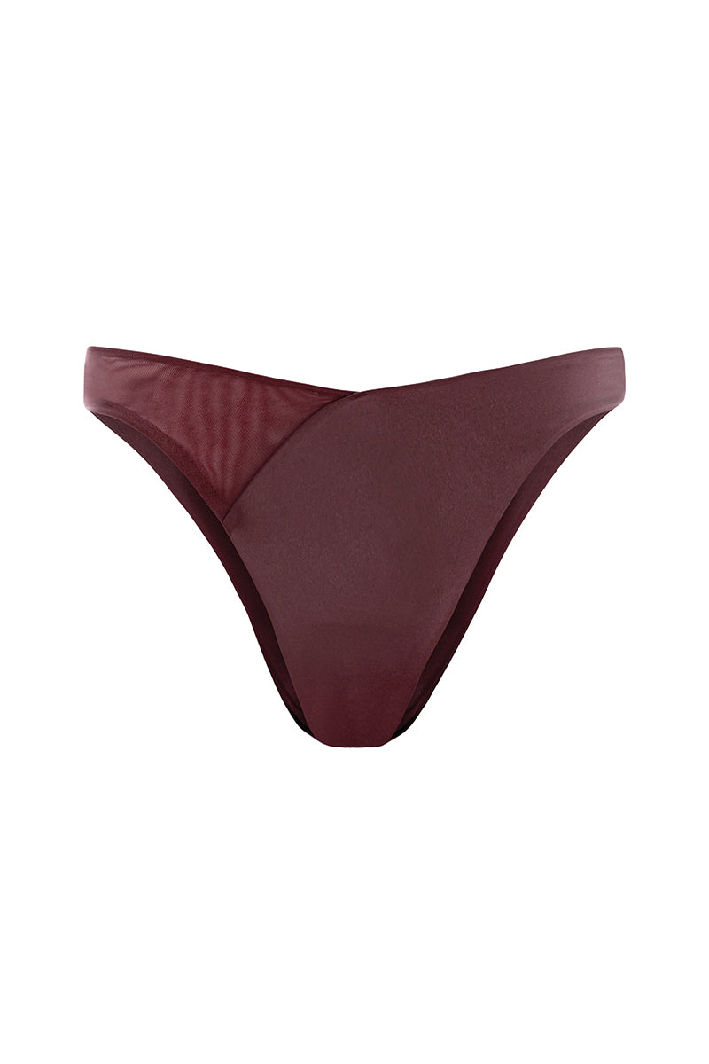 HYBRID CUT-OUT TRIANGLE BIKINI BOTTOM - CULT MIA