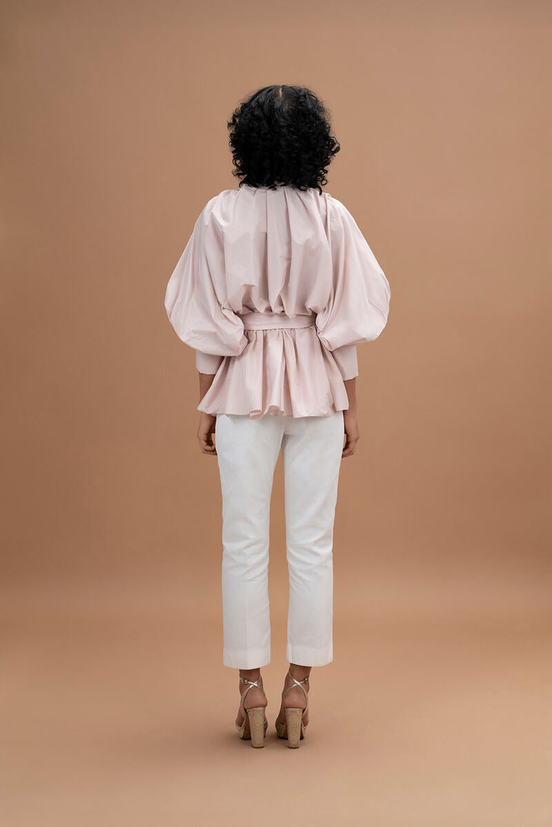 GALA TOP IN PALE PINK - CULT MIA