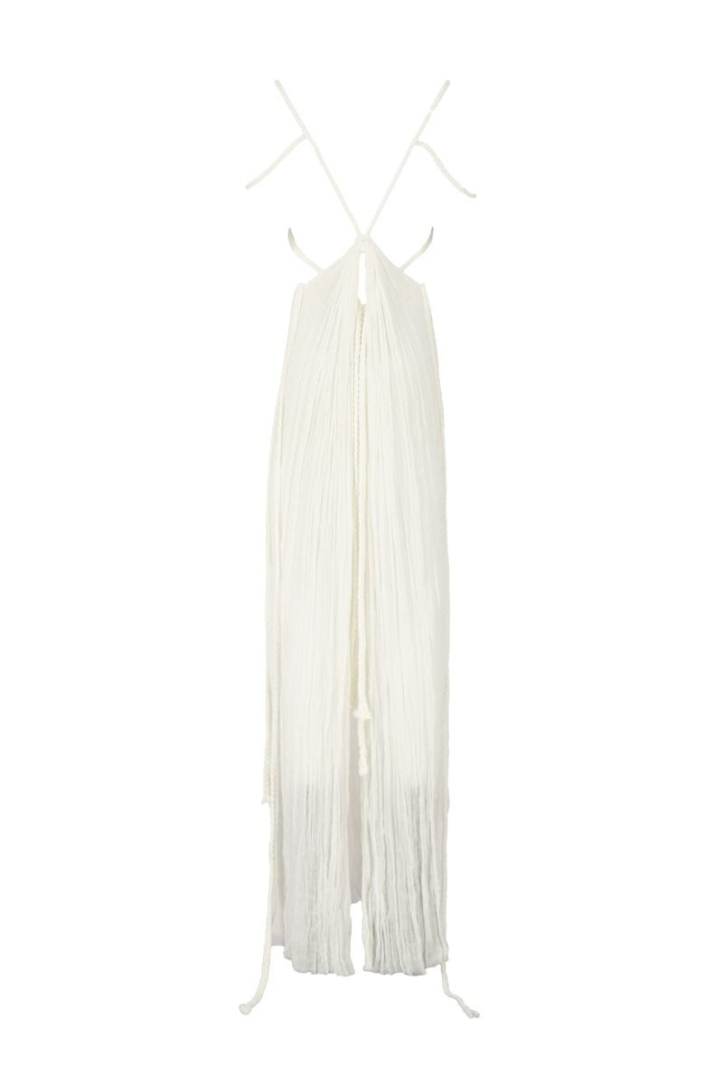 APHRODITE MAXI DRESS IN NUDE - CULT MIA