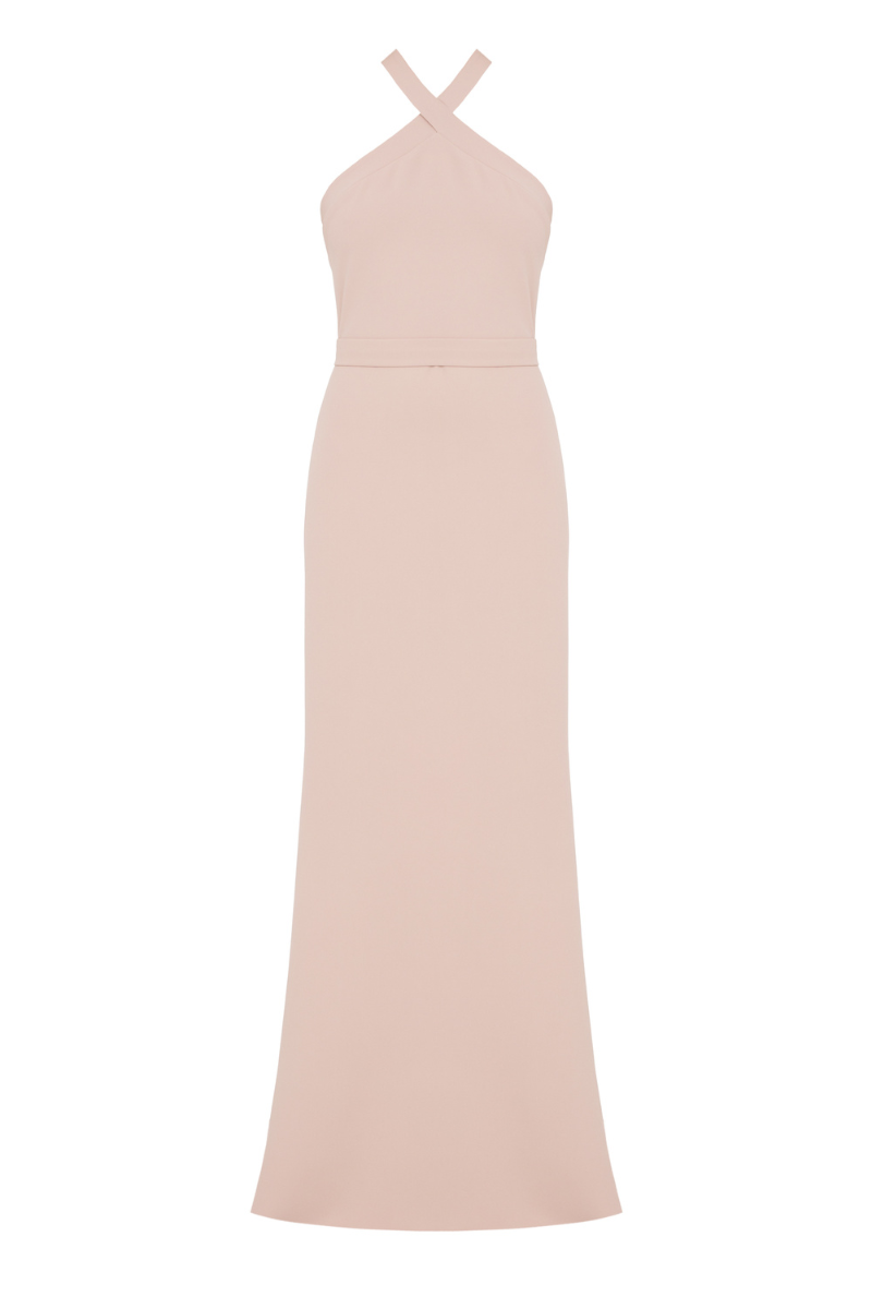 Undress Gisel Dusty Rose Off-Shoulder Long Evening Dress | Cult Mia Undress Gisel Dusty Rose Off-Shoulder Long Evening Dress | Cult Mia