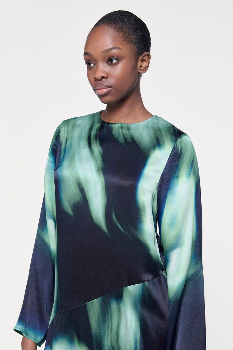 PRINTED PANELLED DRESS - CULT MIA