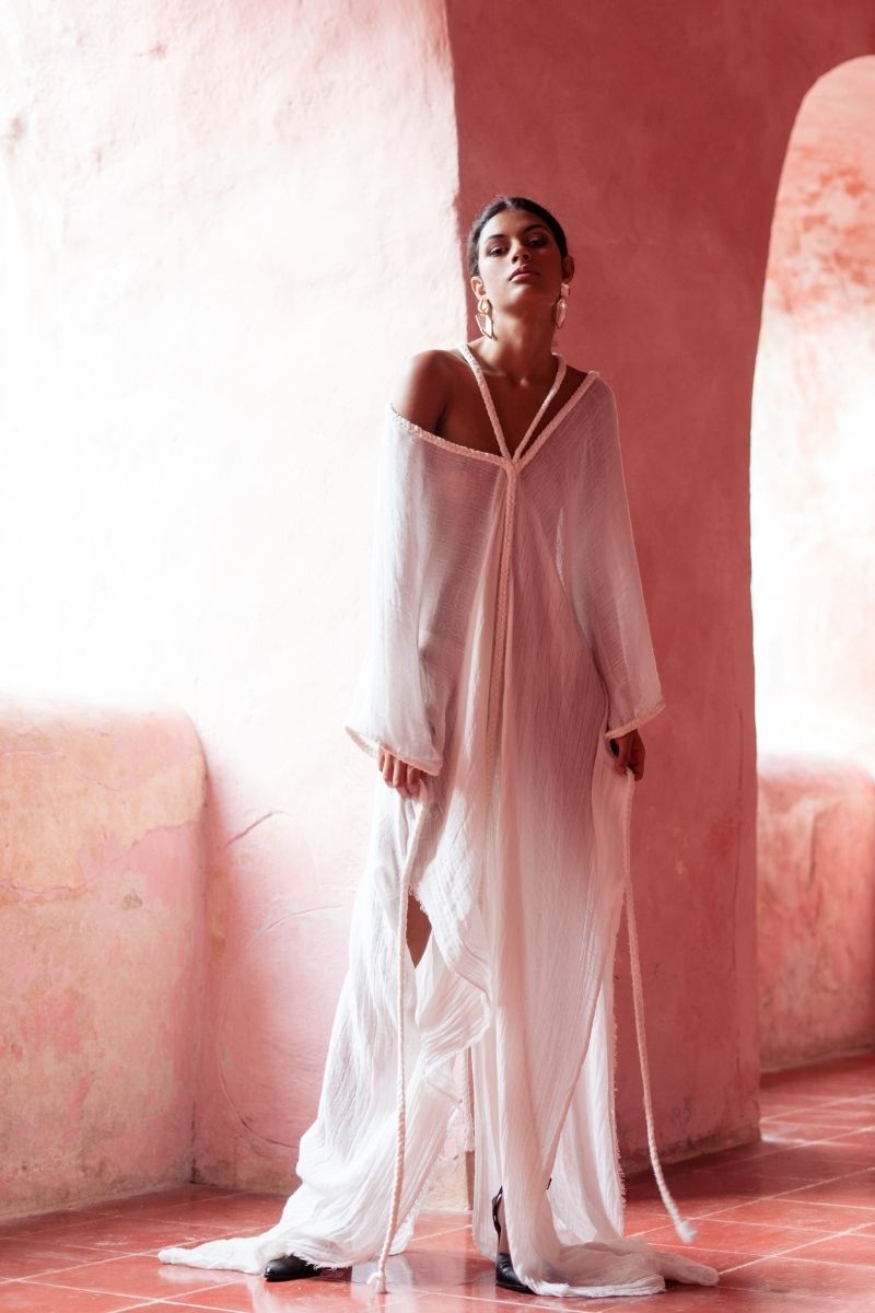 HELENA KAFTAN IN NUDE - CULT MIA