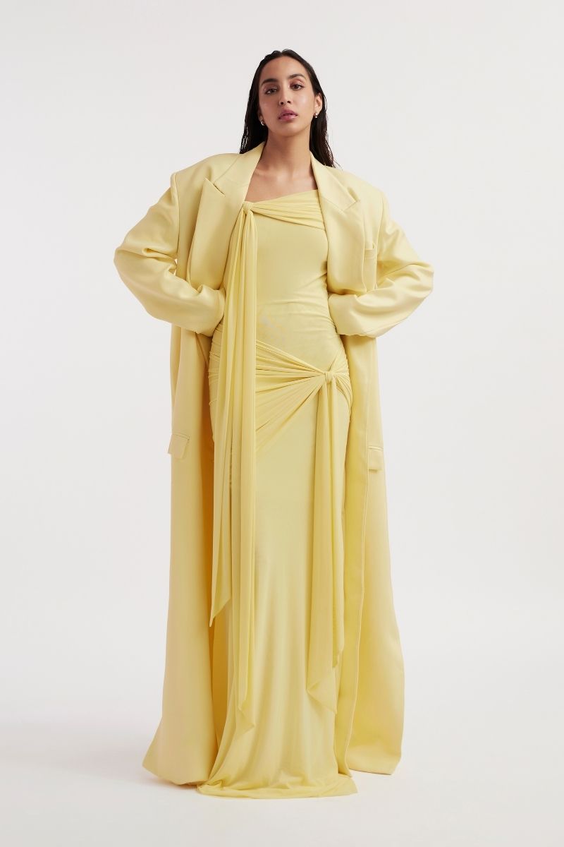 HELOISE BUTTER YELLOW JACKET - CULT MIA