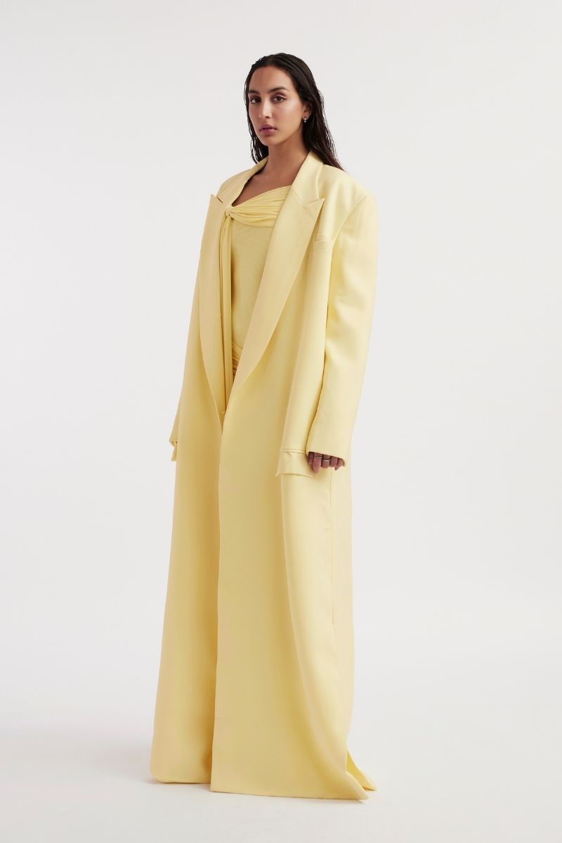 HELOISE BUTTER YELLOW JACKET - CULT MIA