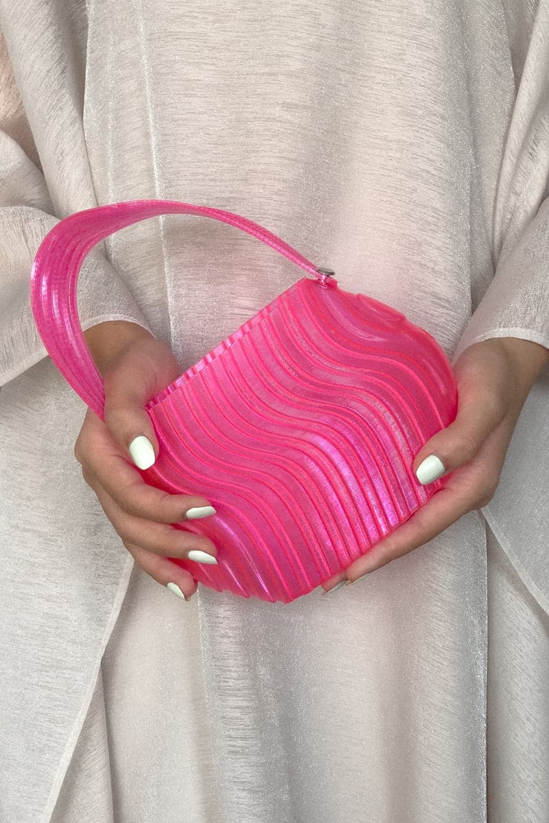 PINK OPAL GEM CLUTCH - CULT MIA