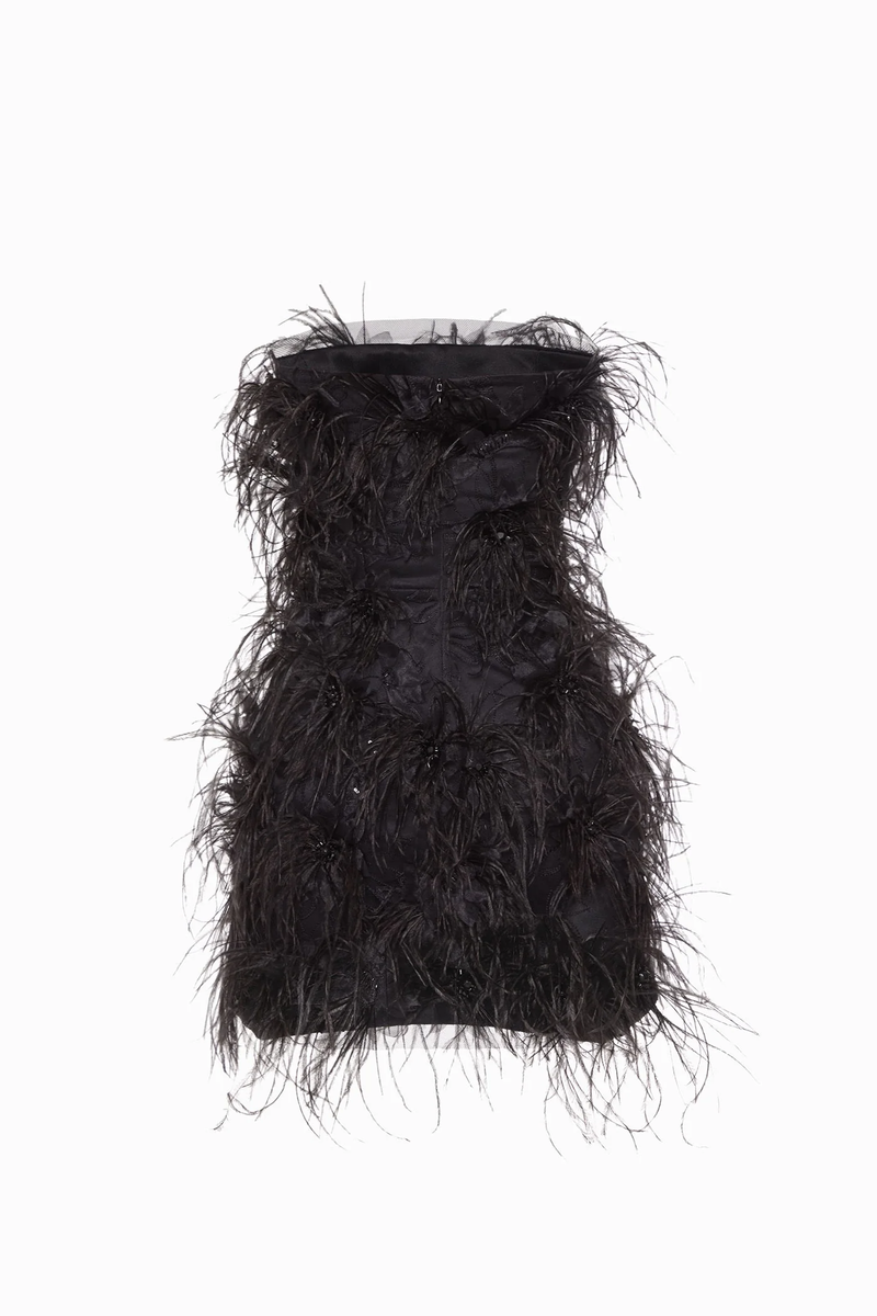 EZRA DRESS IN BLACK - CULT MIA