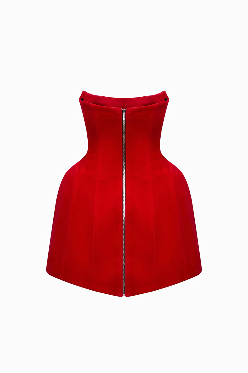 EVA DRESS IN RED - CULT MIA