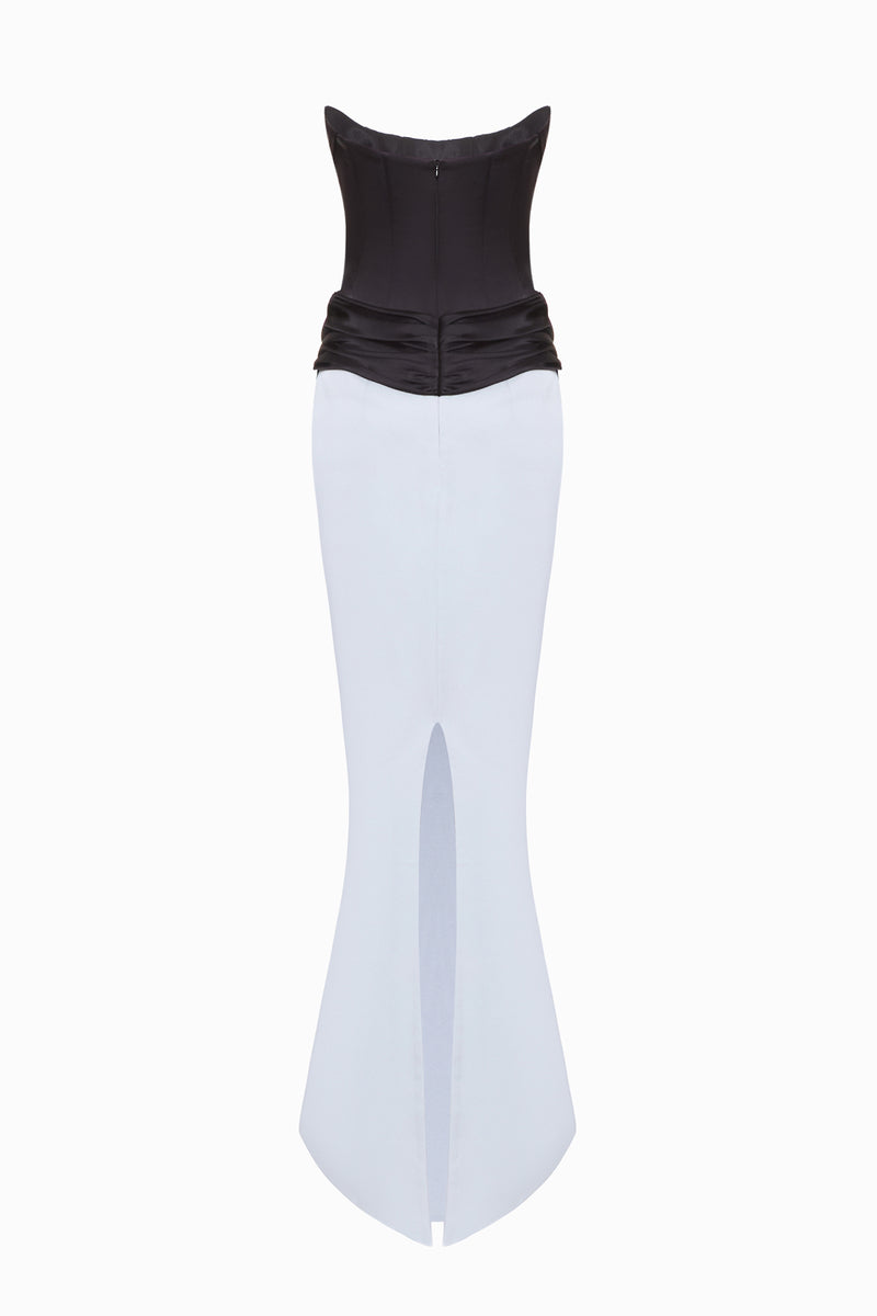 AIRIN DRESS IN LIGHT-BLUE - CULT MIA