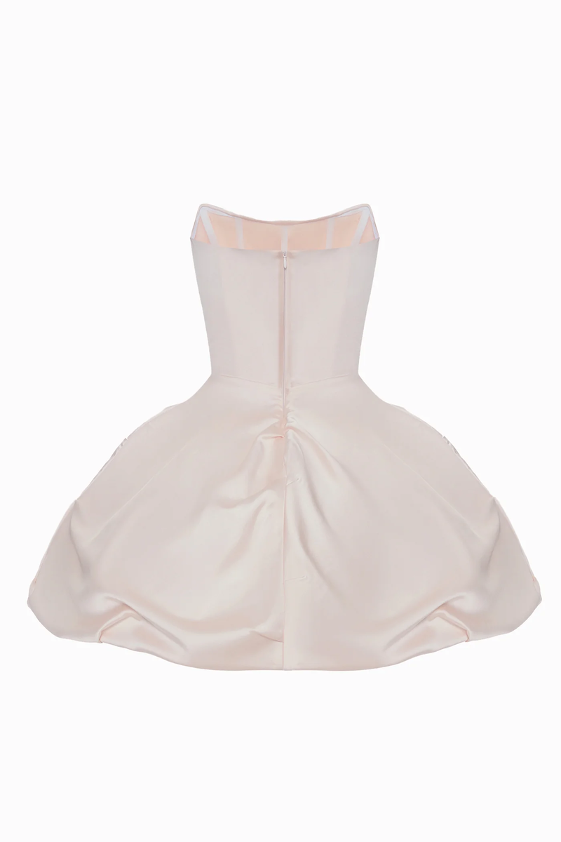 BLAIR DRESS IN BLUSH PINK - CULT MIA