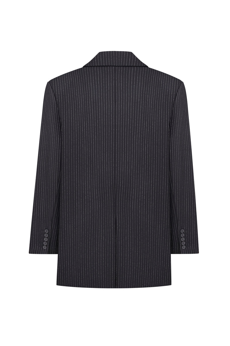 TAILORED PINSTRIPED BLAZER - CULT MIA