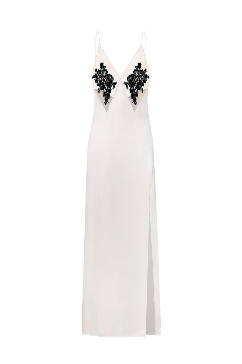 Nué PERLA DRESS IN White