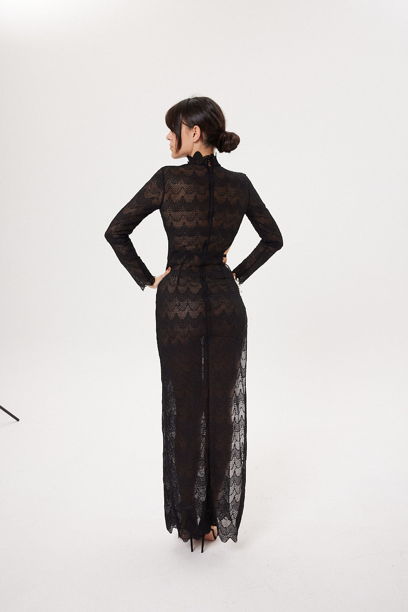 THE LUMIERE LACE MAXI DRESS - CULT MIA