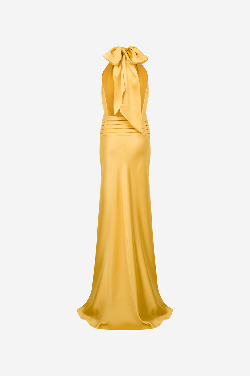 TRISHA DRESS IN YELLOW - CULT MIA