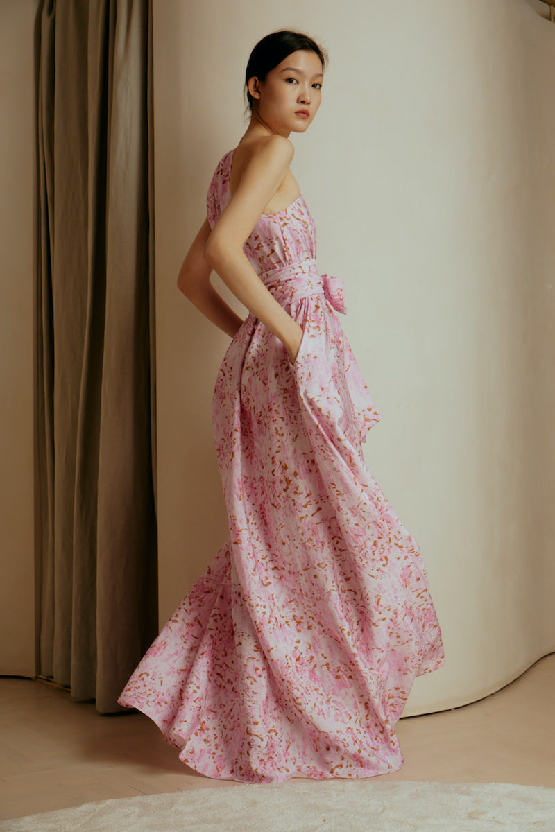 KAI DRESS IN PINK FLORAL - CULT MIA