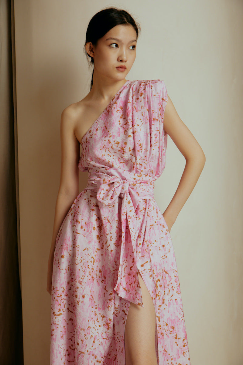 KAI DRESS IN PINK FLORAL - CULT MIA