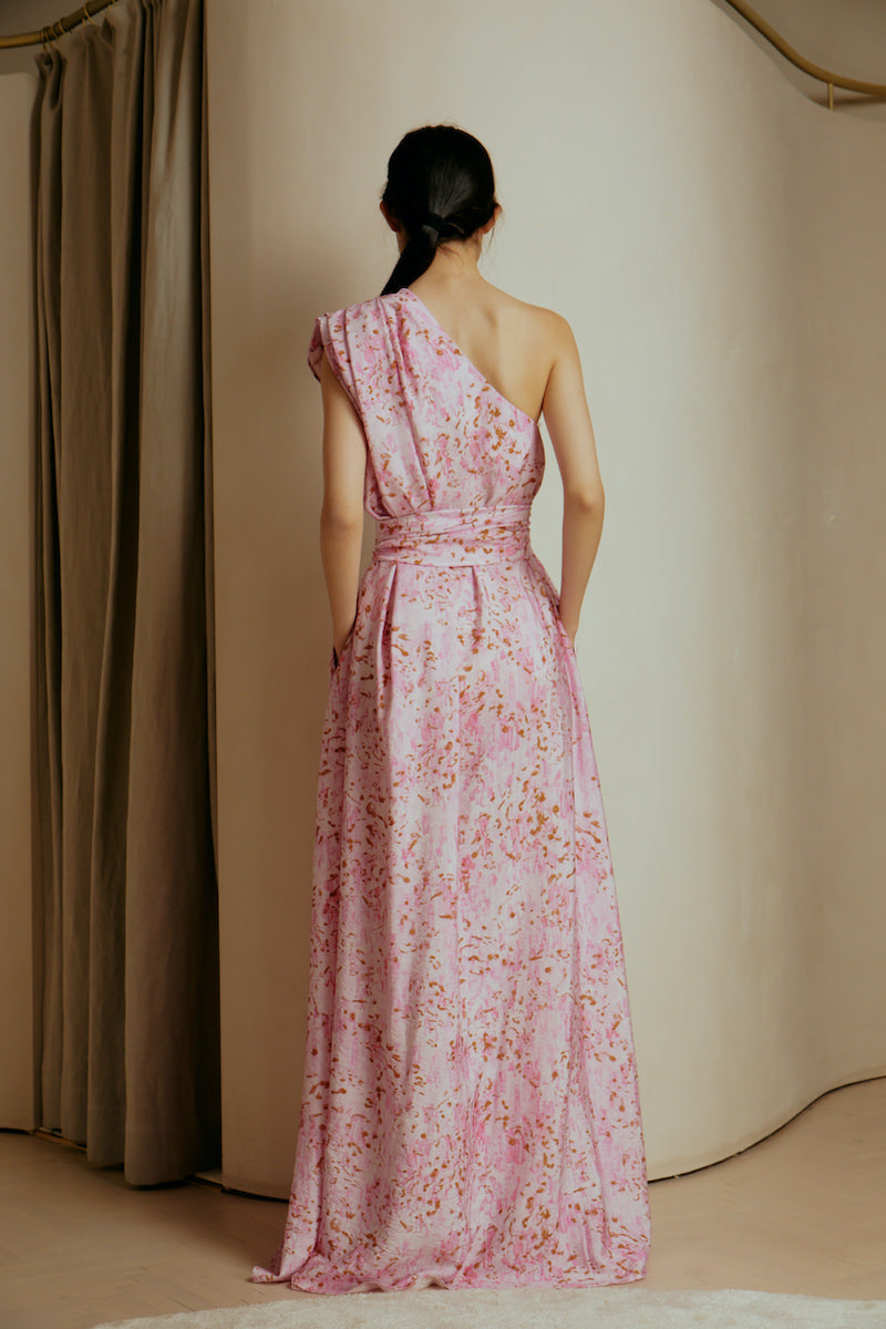 KAI DRESS IN PINK FLORAL - CULT MIA