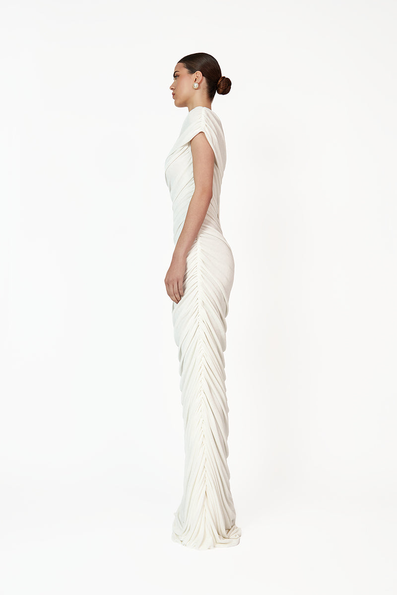 KALICEA DRESS IN WHITE - CULT MIA