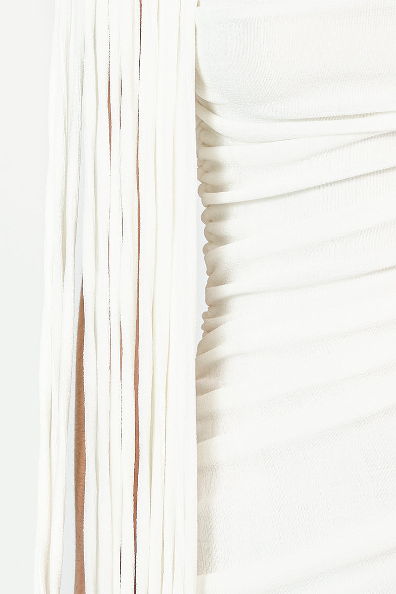 KALICEA DRESS IN WHITE - CULT MIA