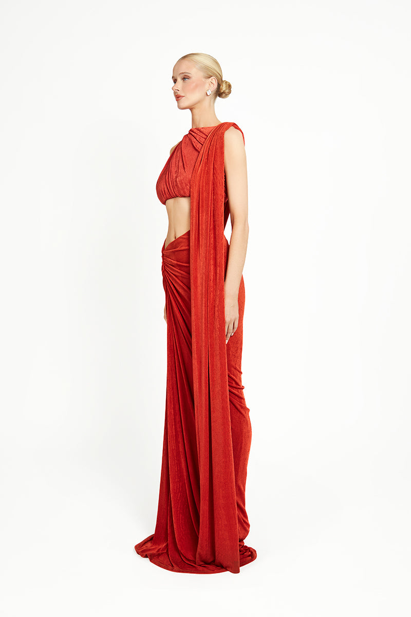 KALIKA CO-ORD IN ORANGE - CULT MIA