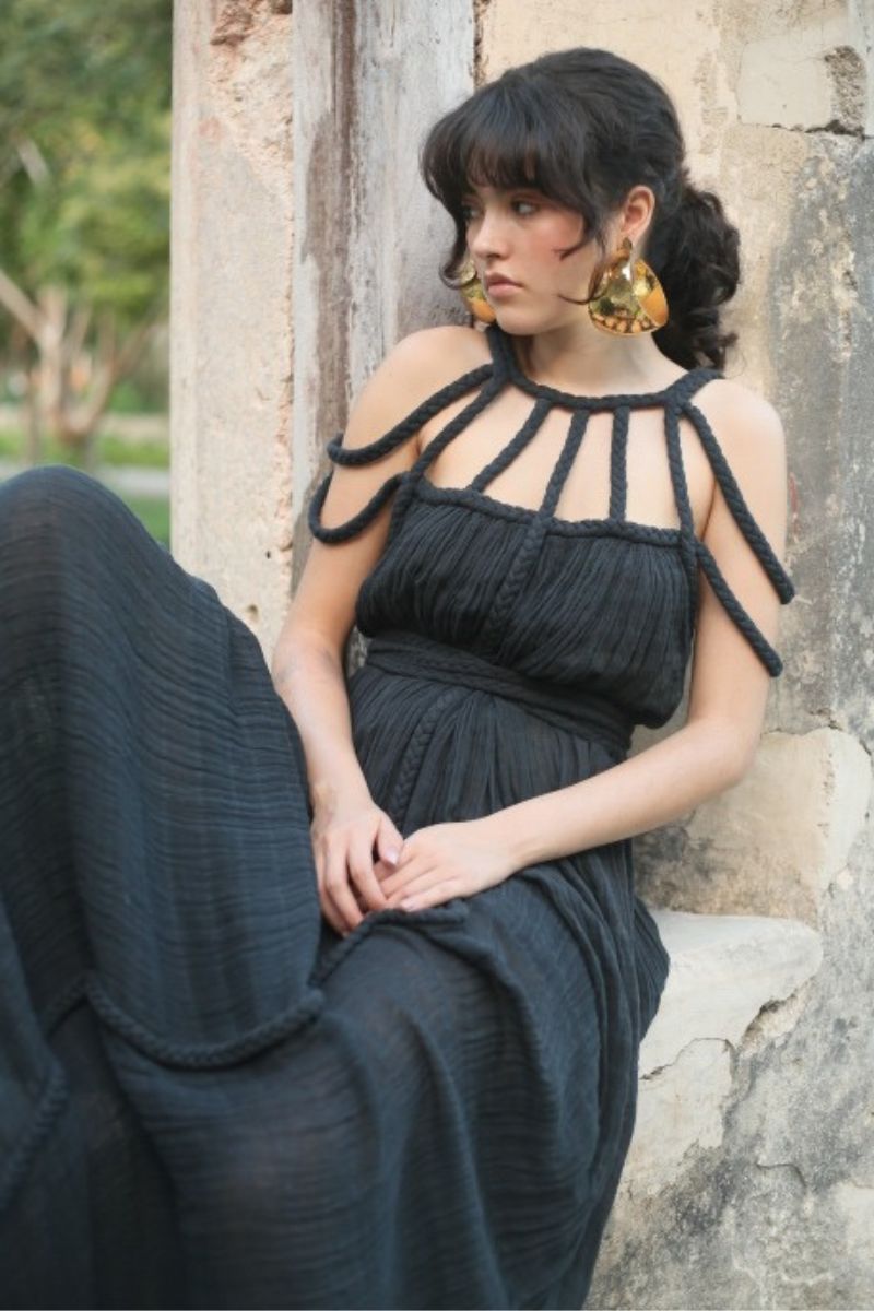 SEVERYNA DRESS IN MIDNIGHT - CULT MIA