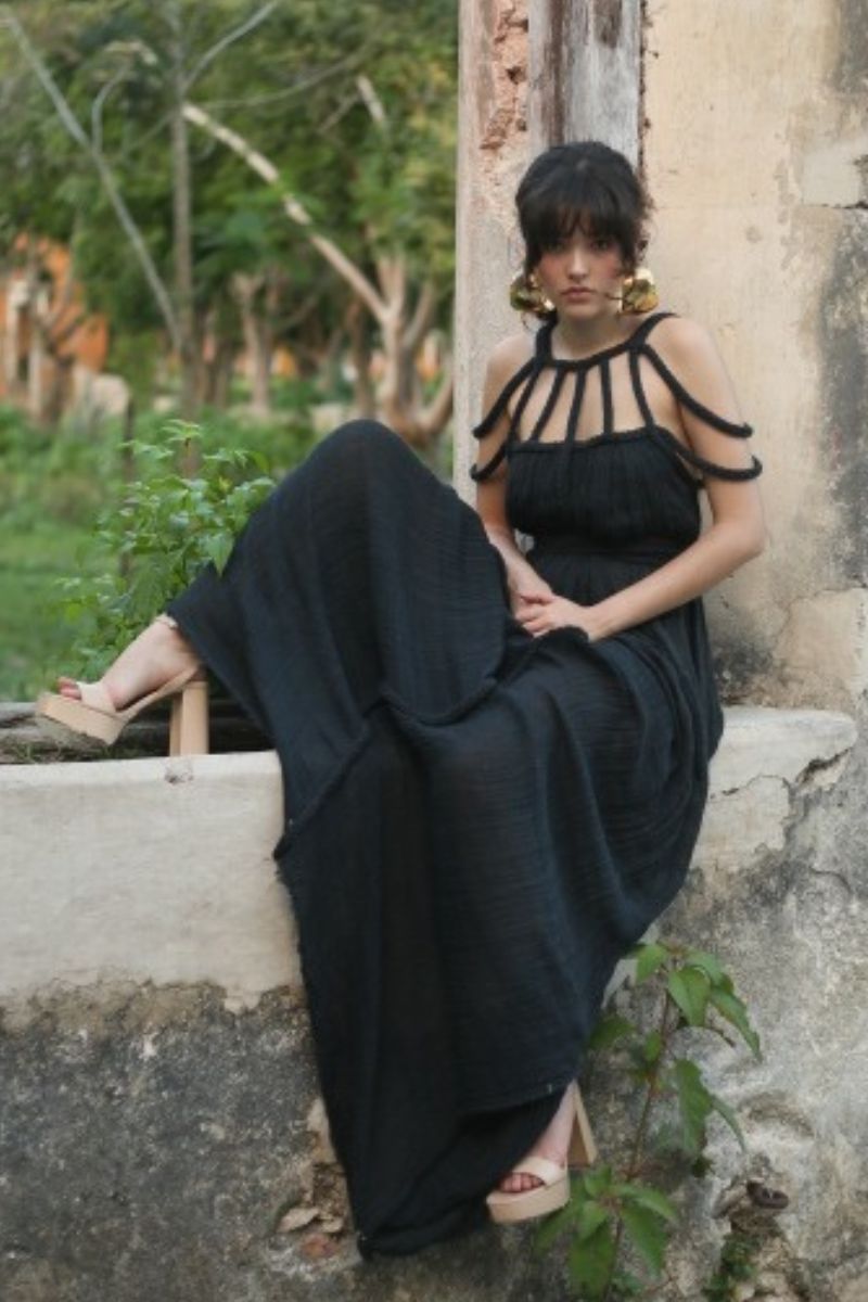 SEVERYNA DRESS IN MIDNIGHT - CULT MIA
