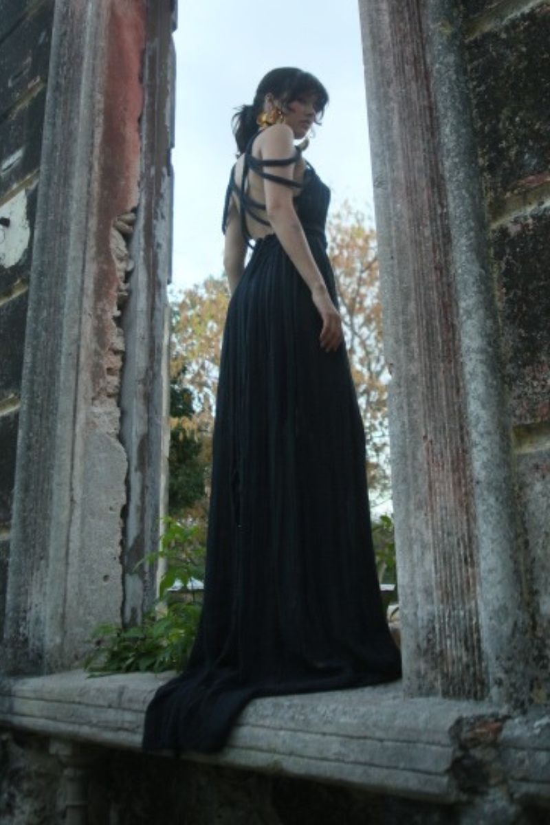 SEVERYNA DRESS IN MIDNIGHT - CULT MIA