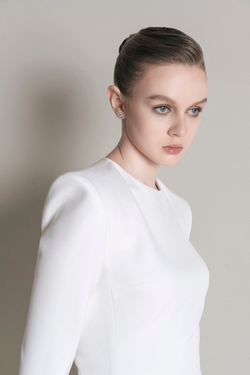 REIMS DRESS IN WHITE - CULT MIA