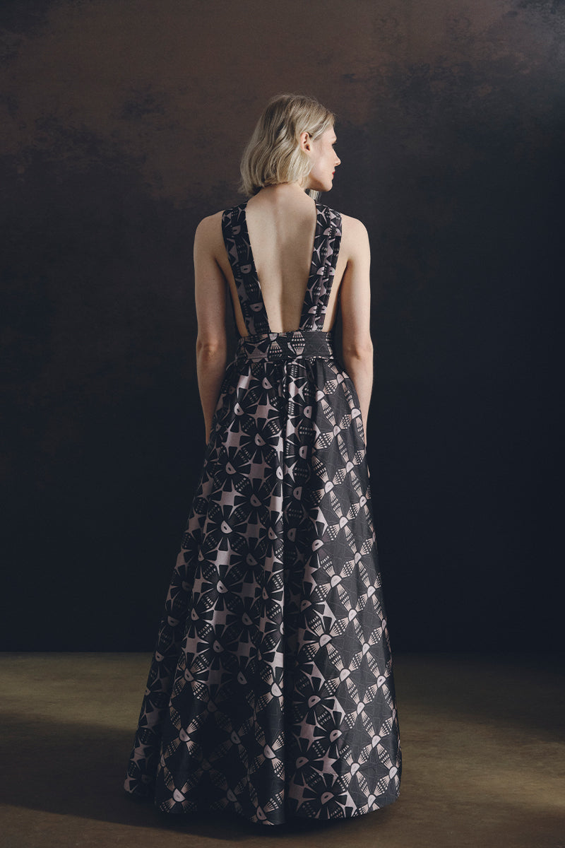 LADY OF THE NIGHT INTI DRESS IN MAUVE - CULT MIA