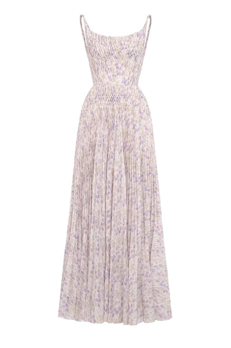Montsand Lavender Pleated Maxi Dress | Cult Mia Montsand Lavender Pleated Maxi Dress | Cult Mia
