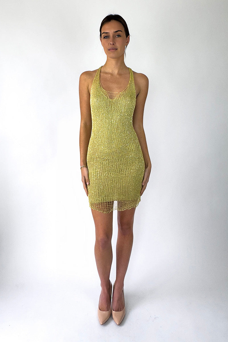MIDAS RACERBACK MINI DRESS WITH SLIP - CULT MIA