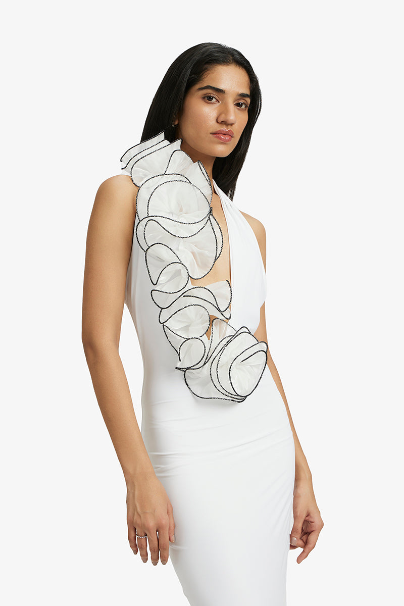 HOPE V NECK MIDI DRESS - CULT MIA