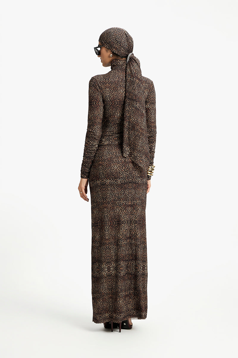JENNY MOCK NECK MAXI DRESS - CULT MIA