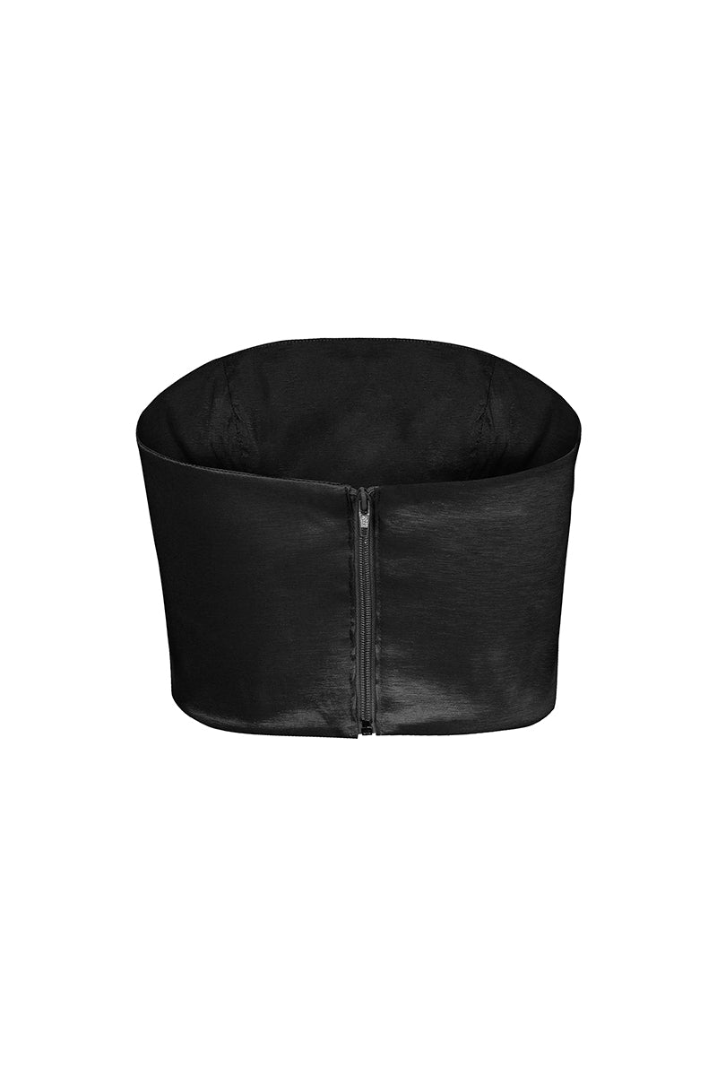 LIESEL TOP IN BLACK - CULT MIA
