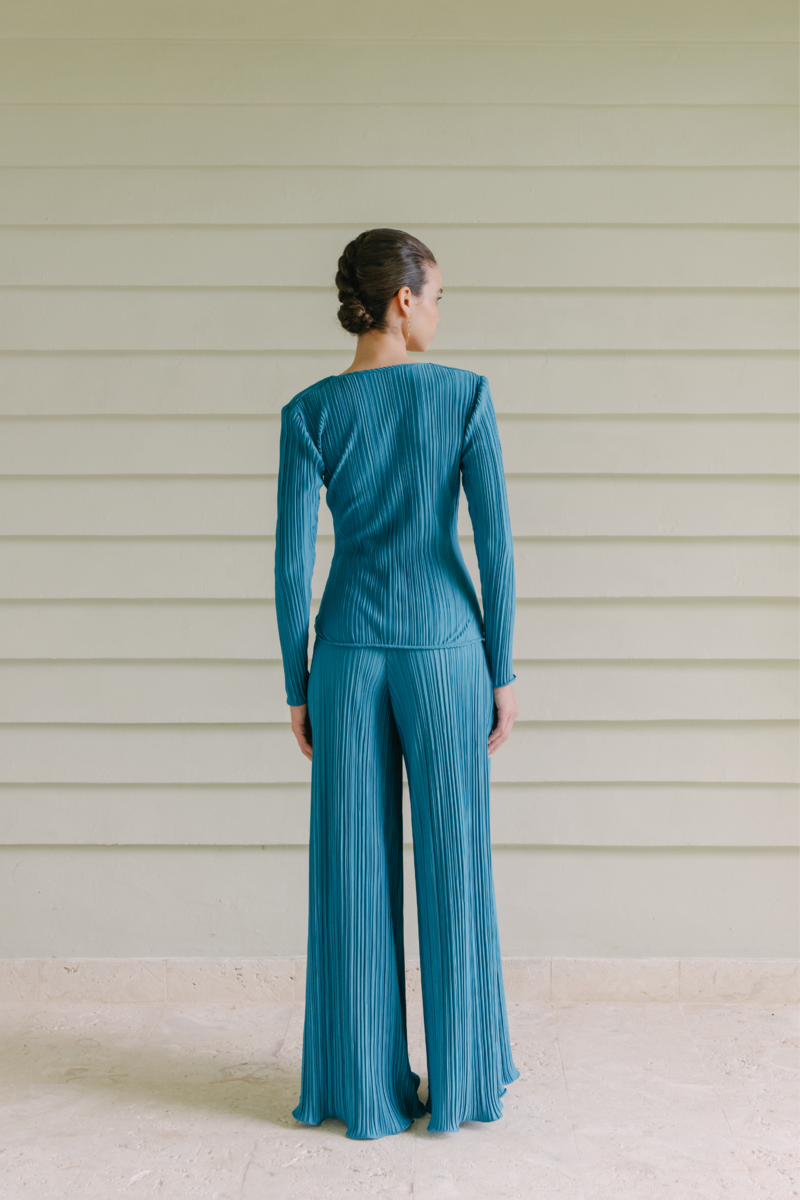 FLUJO TURQUOISE TOP - CULT MIA