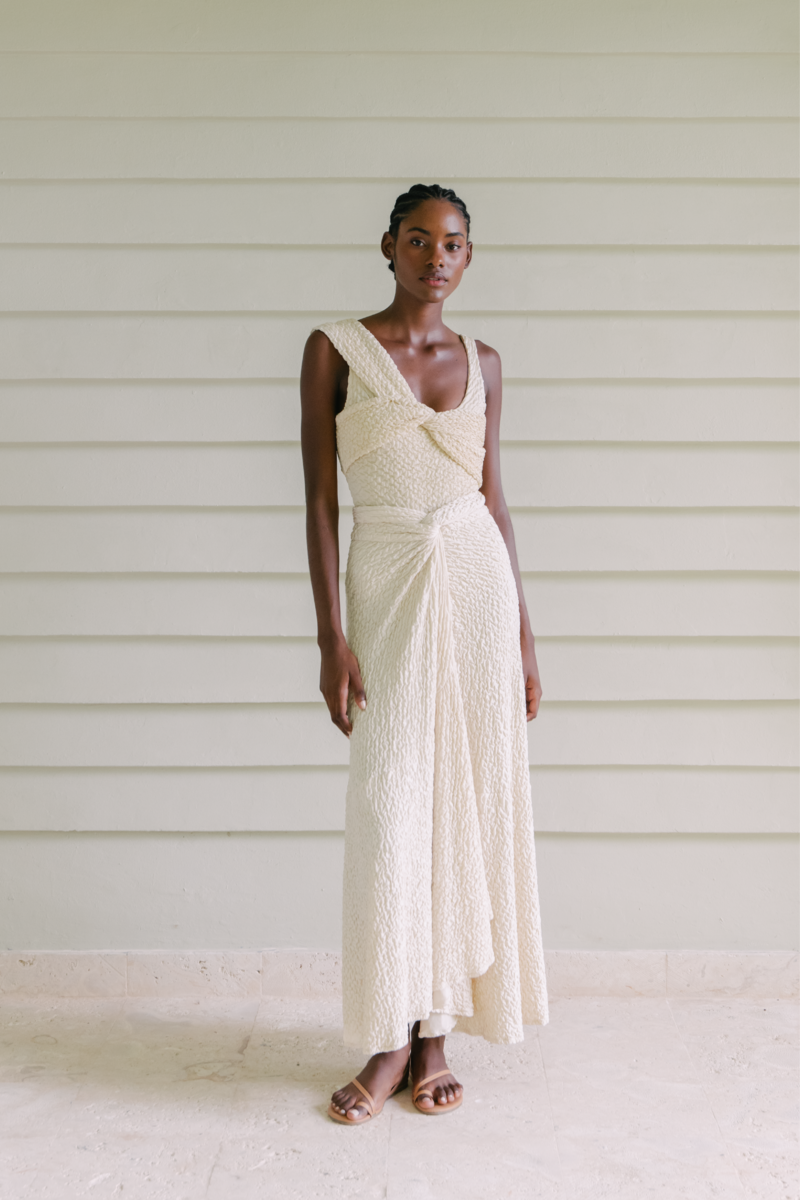 VARON IVORY SKIRT - CULT MIA