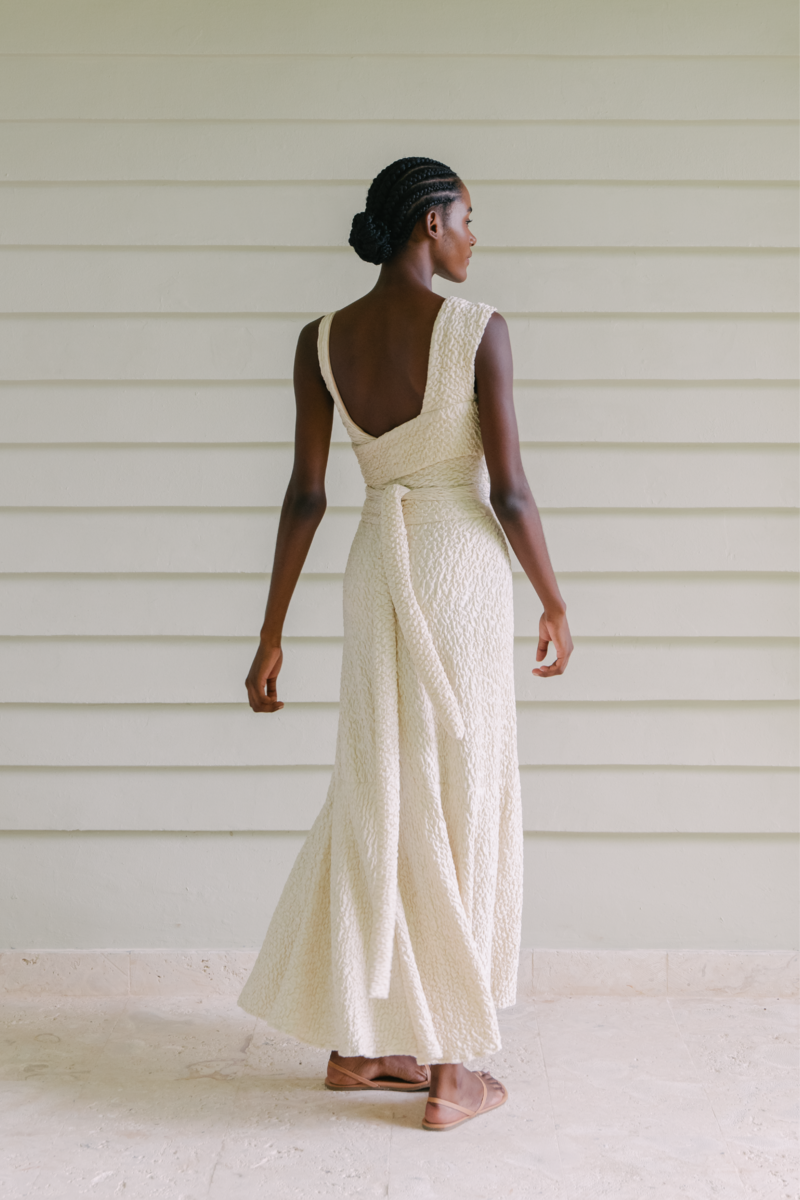 VARON IVORY SKIRT - CULT MIA