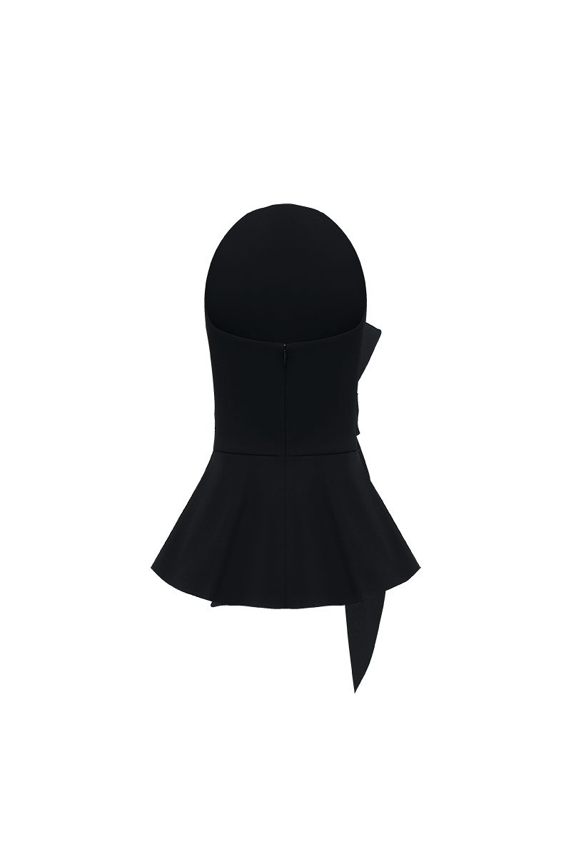 MAREA BLOUSE IN BLACK - CULT MIA