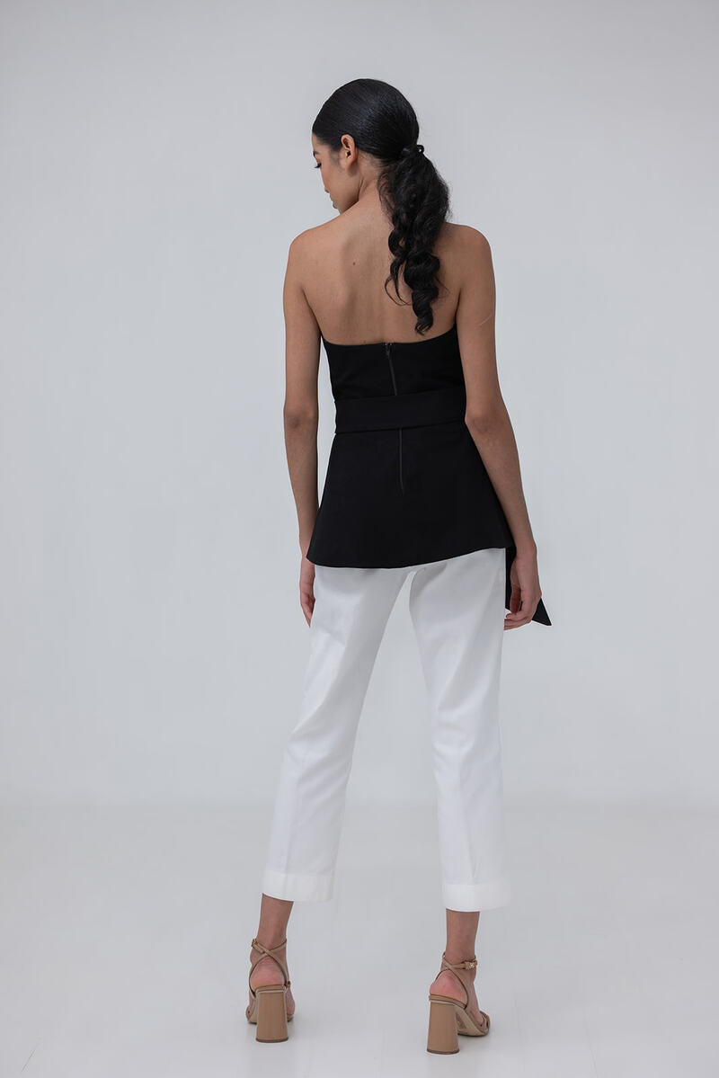 MAREA BLOUSE IN BLACK - CULT MIA