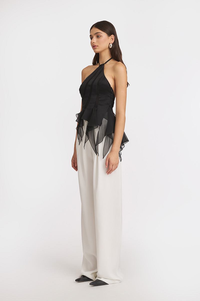 MS. DRAGON BLACK MINI TOP - CULT MIA