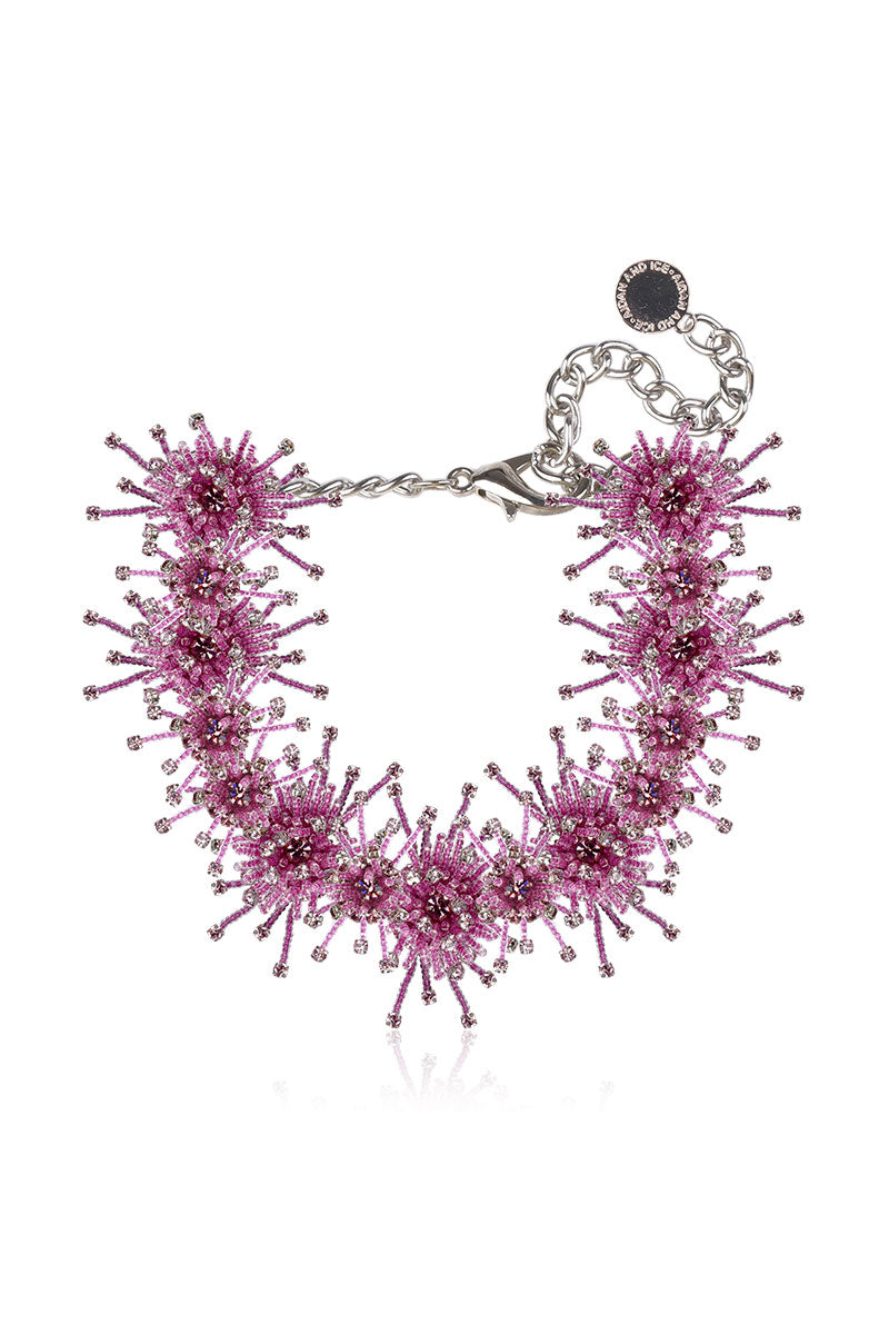 LILLA PURPLE NECKLACE - CULT MIA