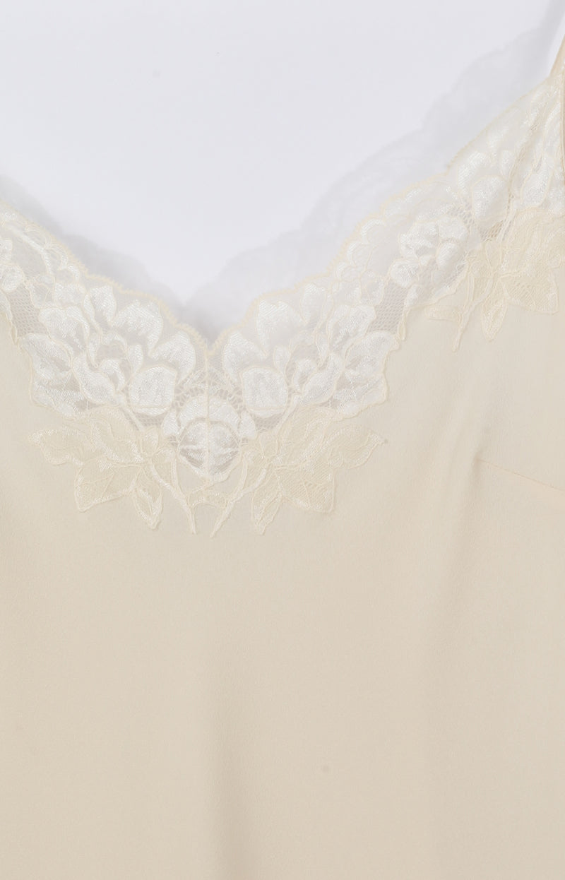 JOANNA LONG OFF WHITE NIGHTGOWN - CULT MIA