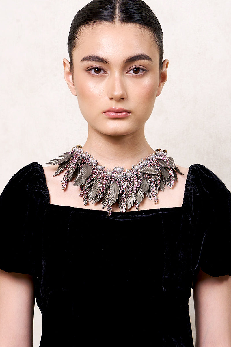FOGLIA NECKLACE - CULT MIA