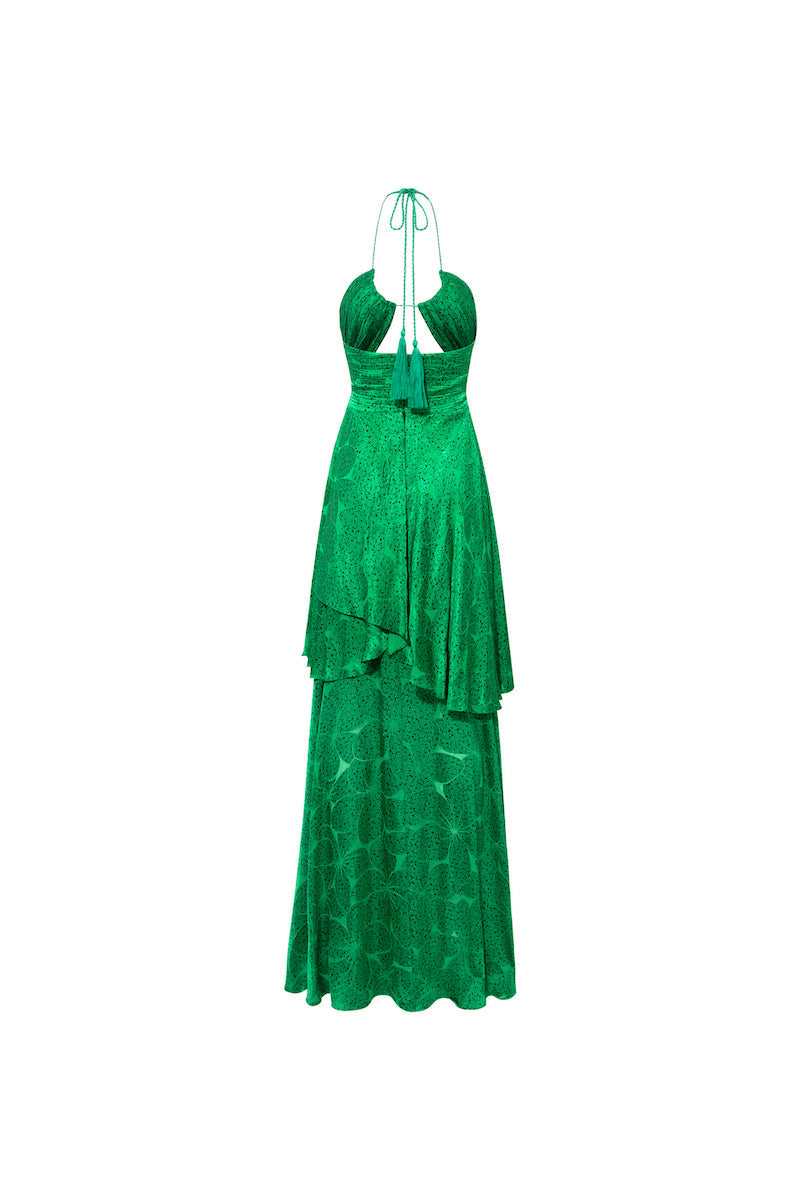 NIKITA DRESS IN KELLY GREEN - CULT MIA