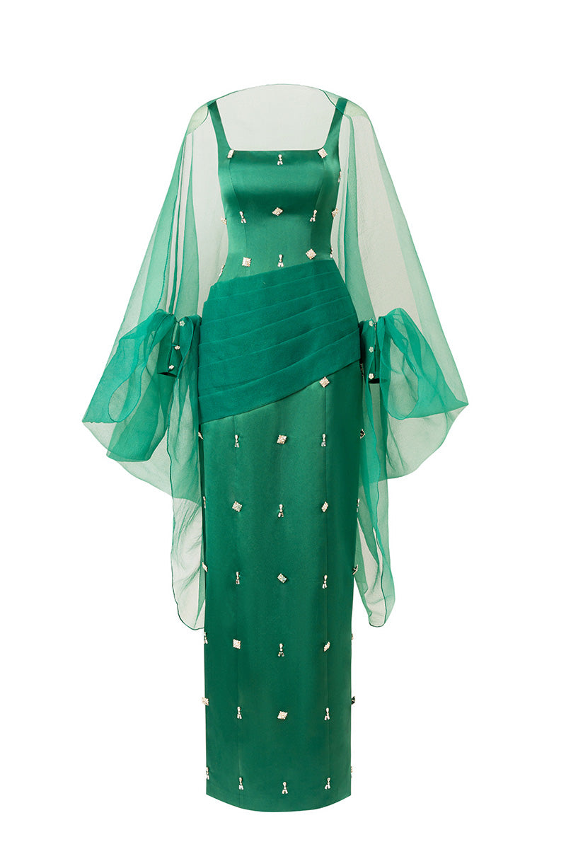 CULT MIA X HAPPY CLOTHING SIENNA SHEATH COLD SHOULDER MAXI DRESS IN GREEN | CULT MIA | HAPPY CLOTHING CULT MIA X HAPPY CLOTHING SIENNA SHEATH COLD SHOULDER MAXI DRESS IN GREEN | CULT MIA | HAPPY CLOTHING