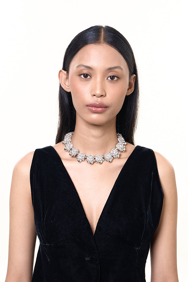WILLOW SILVER NECKLACE - CULT MIA