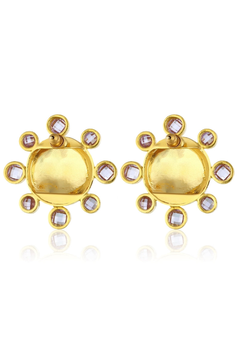NEPTUNE EARRINGS IN LIGHT AMETHYST - CULT MIA
