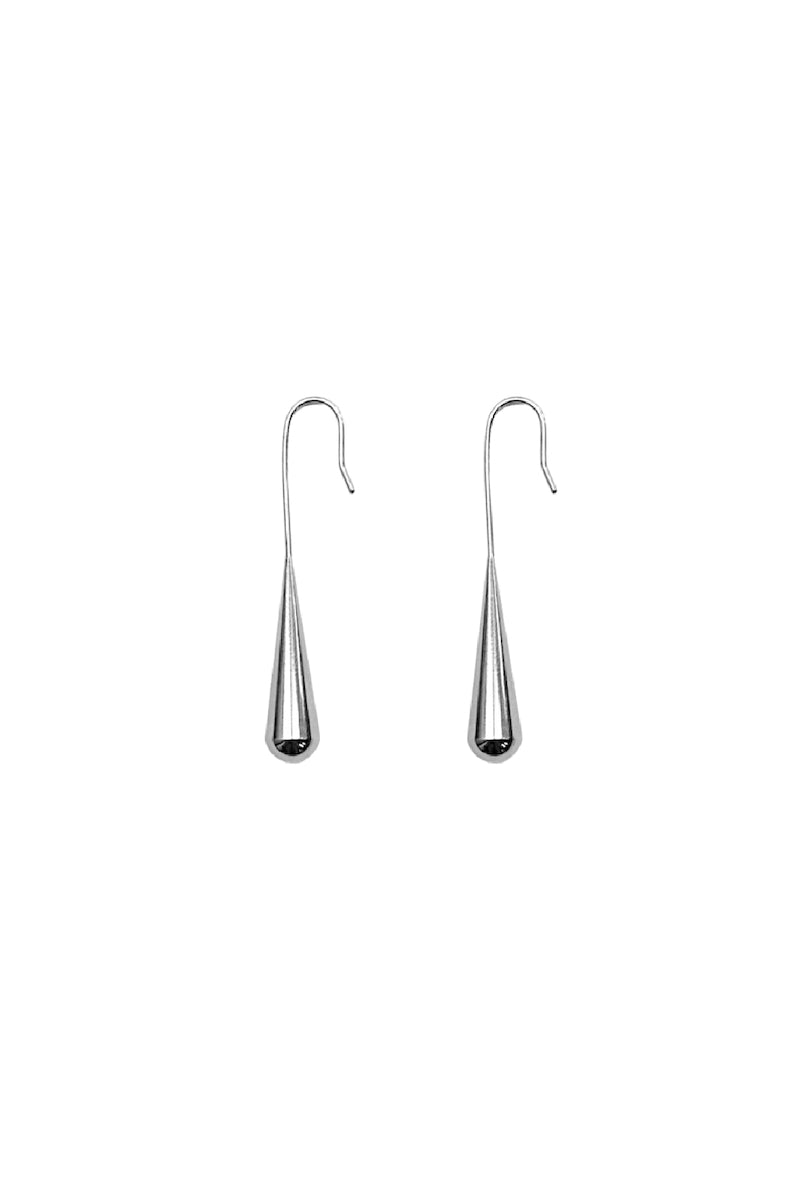 TAYNOR STERLING SILVER TEAR DROP EARRINGS - CULT MIA